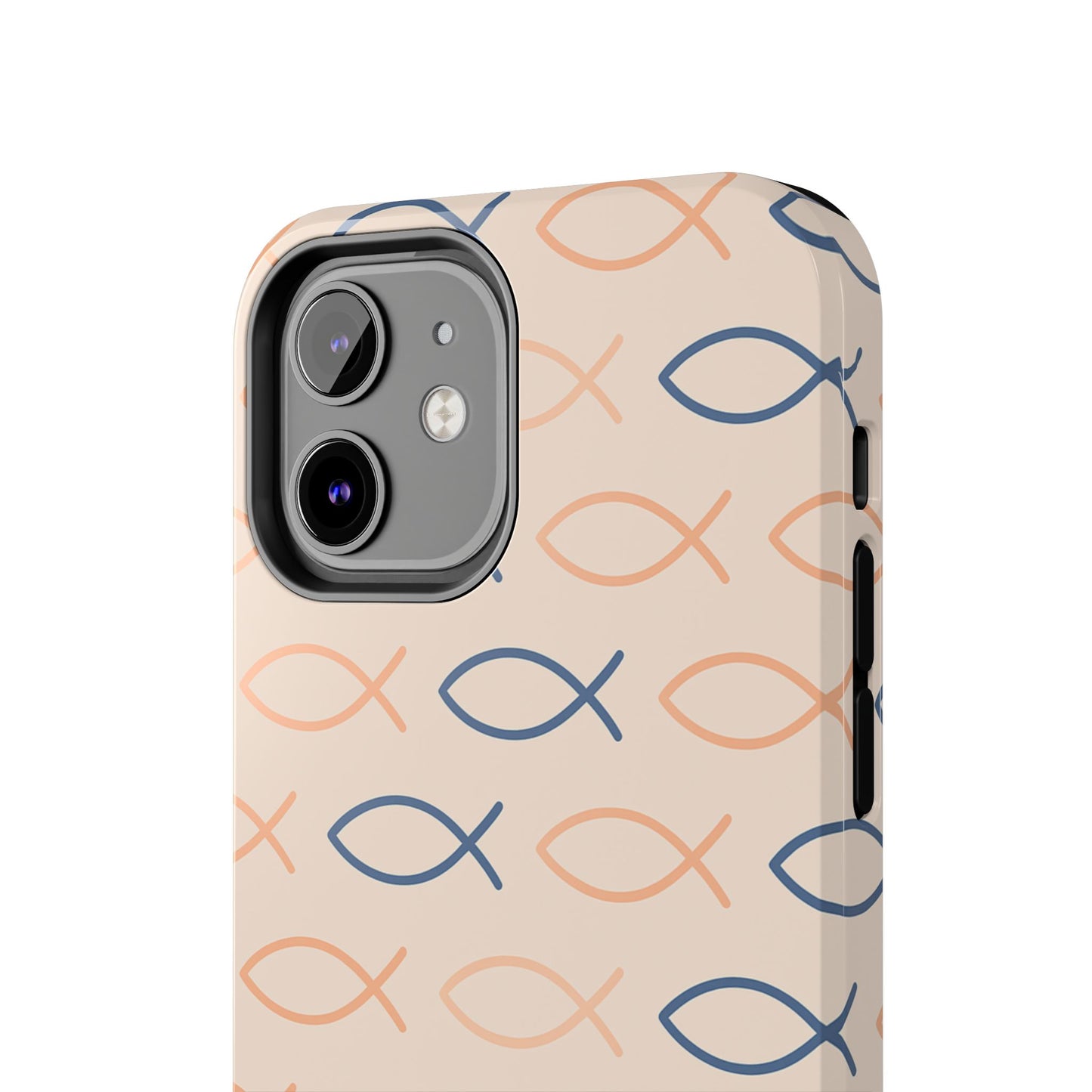 Stylish Fish Pattern Phone Cases | Unique Christian Gifts, Trendy Accessories, Durable Protection, Perfect for Everyday Use
