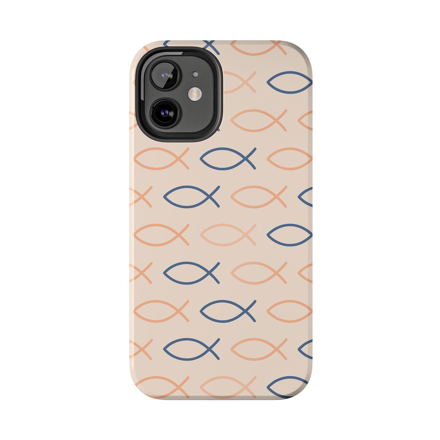 Stylish Fish Pattern Phone Cases | Unique Christian Gifts, Trendy Accessories, Durable Protection, Perfect for Everyday Use
