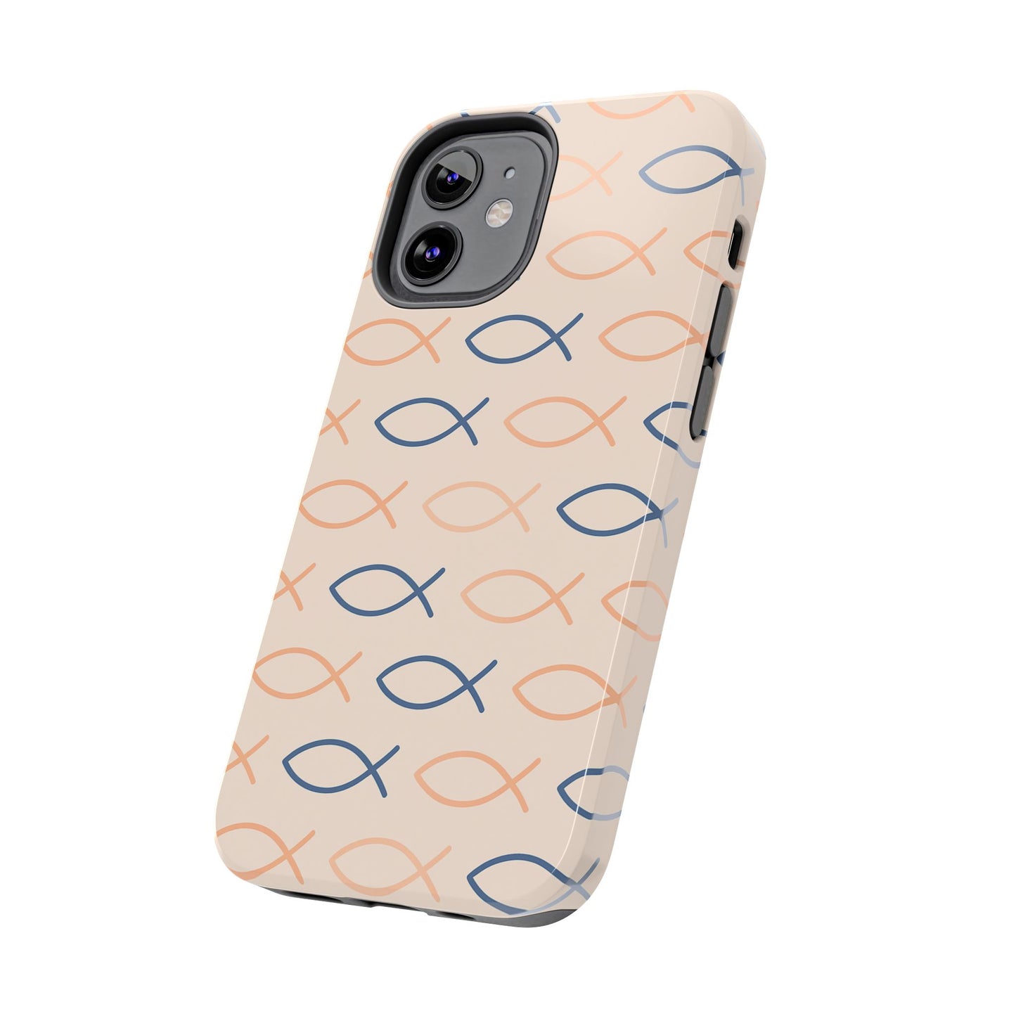 Stylish Fish Pattern Phone Cases | Unique Christian Gifts, Trendy Accessories, Durable Protection, Perfect for Everyday Use