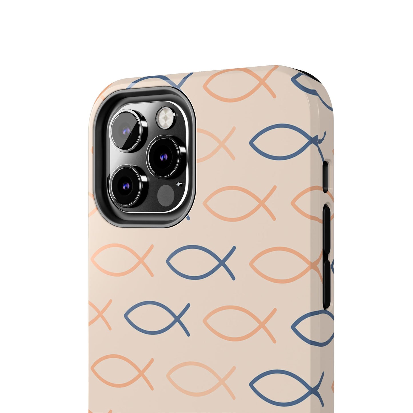 Stylish Fish Pattern Phone Cases | Unique Christian Gifts, Trendy Accessories, Durable Protection, Perfect for Everyday Use