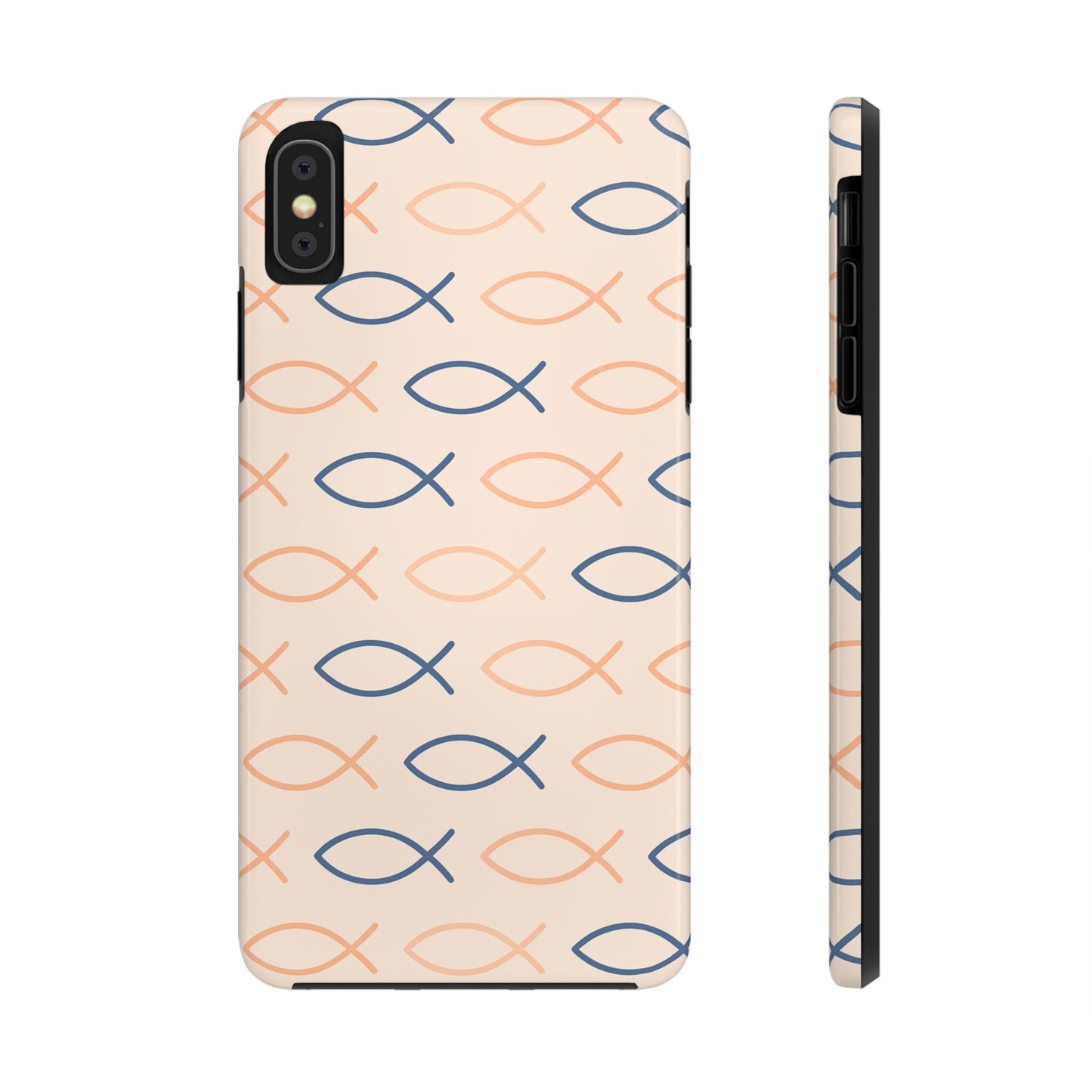 Stylish Fish Pattern Phone Cases | Unique Christian Gifts, Trendy Accessories, Durable Protection, Perfect for Everyday Use