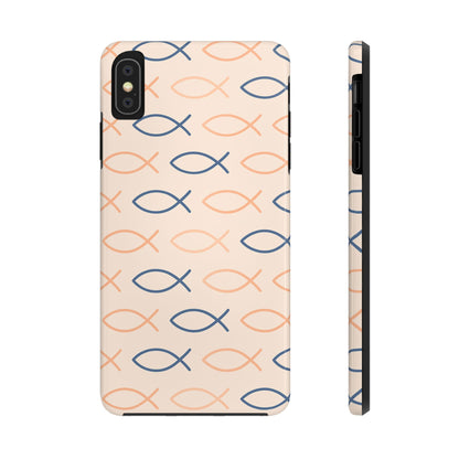 Stylish Fish Pattern Phone Cases | Unique Christian Gifts, Trendy Accessories, Durable Protection, Perfect for Everyday Use