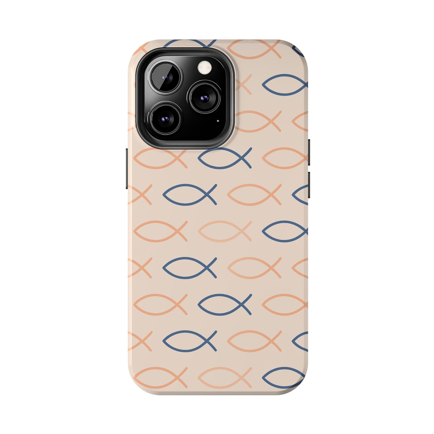 Stylish Fish Pattern Phone Cases | Unique Christian Gifts, Trendy Accessories, Durable Protection, Perfect for Everyday Use