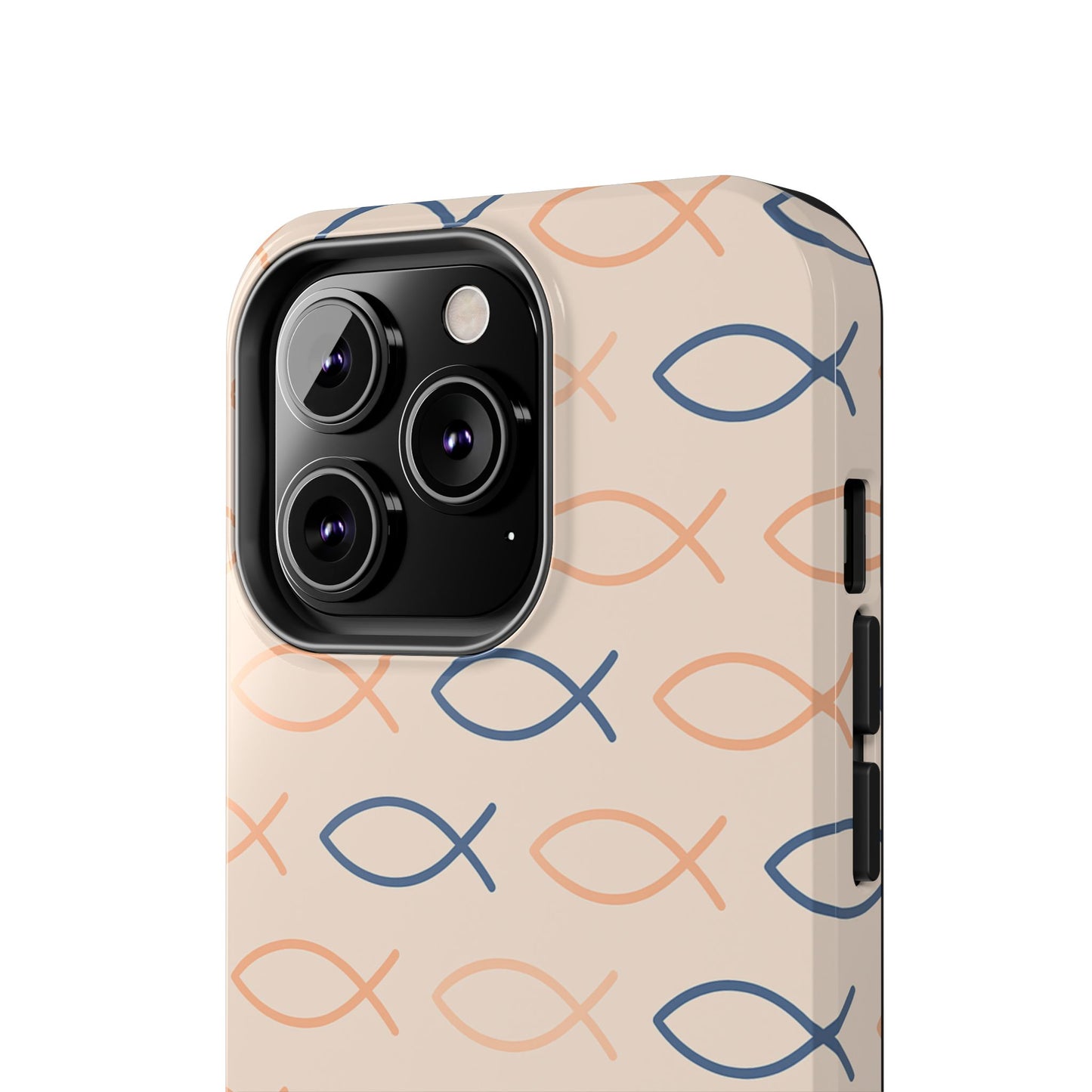 Stylish Fish Pattern Phone Cases | Unique Christian Gifts, Trendy Accessories, Durable Protection, Perfect for Everyday Use