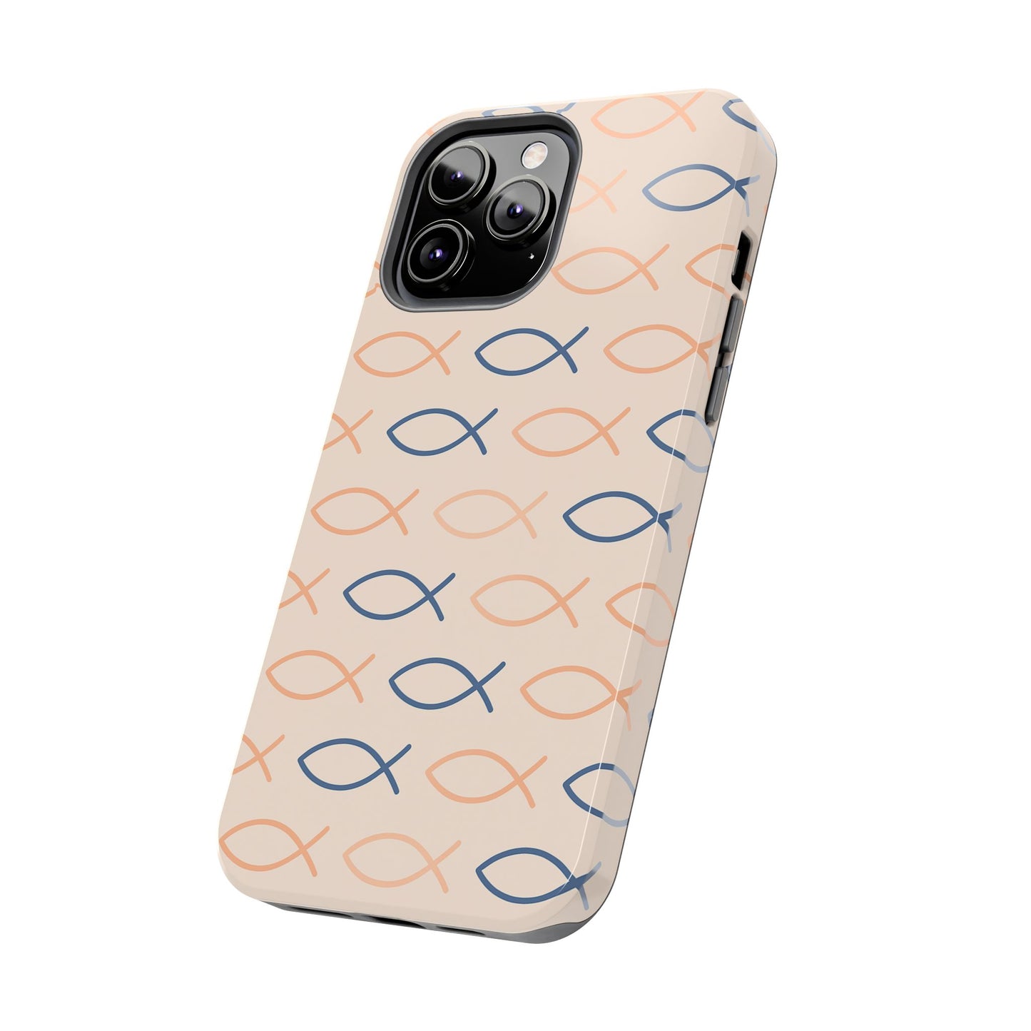 Stylish Fish Pattern Phone Cases | Unique Christian Gifts, Trendy Accessories, Durable Protection, Perfect for Everyday Use