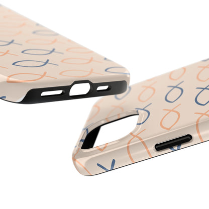 Stylish Fish Pattern Phone Cases | Unique Christian Gifts, Trendy Accessories, Durable Protection, Perfect for Everyday Use