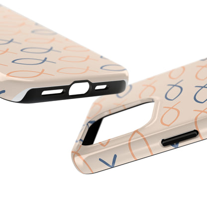 Stylish Fish Pattern Phone Cases | Unique Christian Gifts, Trendy Accessories, Durable Protection, Perfect for Everyday Use