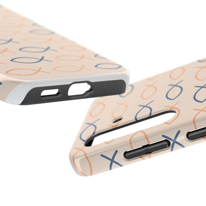 Stylish Fish Pattern Phone Cases | Unique Christian Gifts, Trendy Accessories, Durable Protection, Perfect for Everyday Use