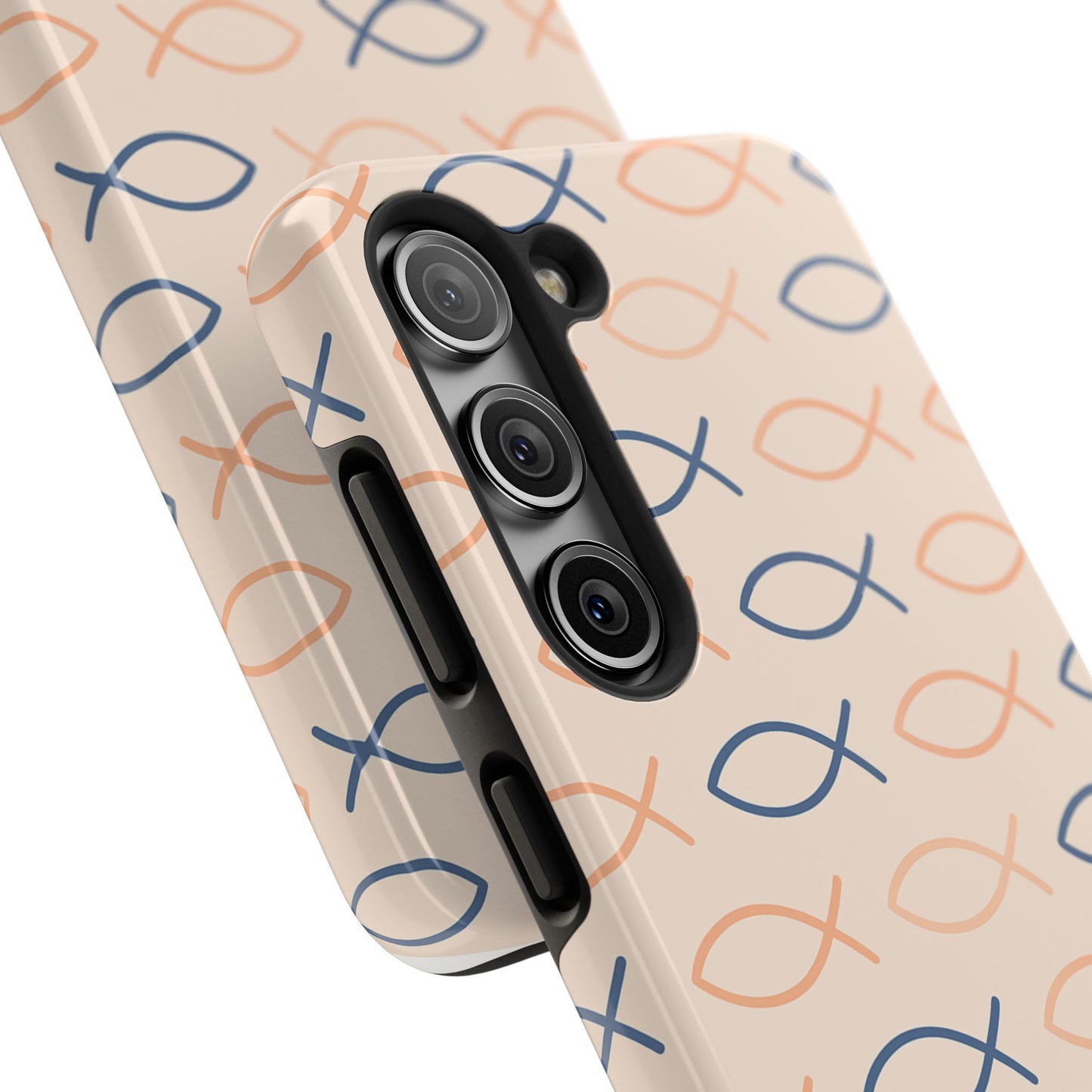 Stylish Fish Pattern Phone Cases | Unique Christian Gifts, Trendy Accessories, Durable Protection, Perfect for Everyday Use