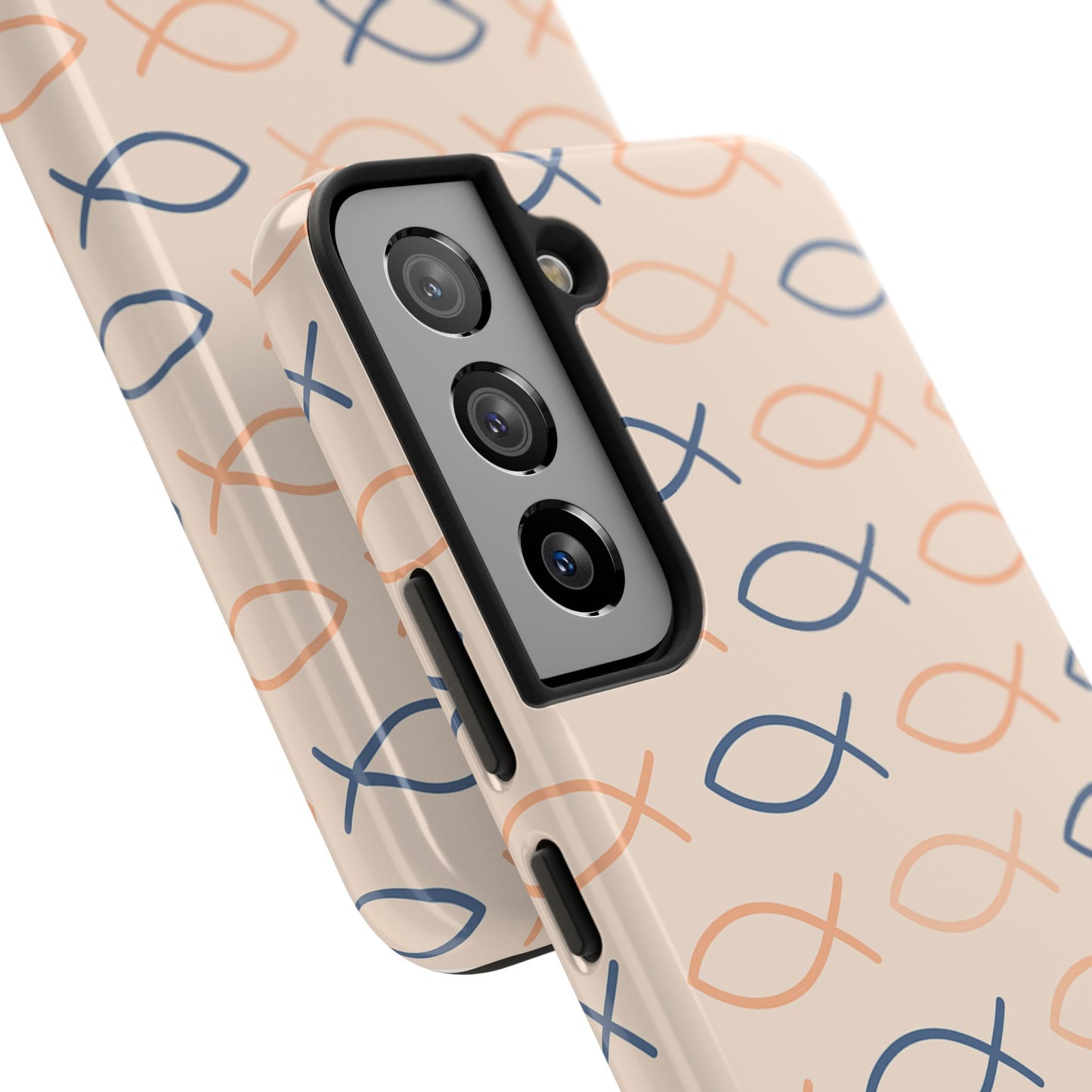 Stylish Fish Pattern Phone Cases | Unique Christian Gifts, Trendy Accessories, Durable Protection, Perfect for Everyday Use