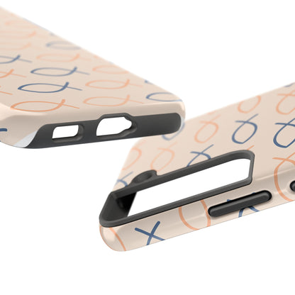 Stylish Fish Pattern Phone Cases | Unique Christian Gifts, Trendy Accessories, Durable Protection, Perfect for Everyday Use